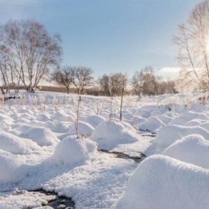 华北最美冬季来了 东北童话小镇初雪美到极致