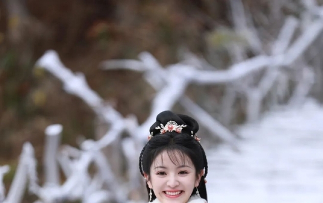 女明星们的上镜笑容