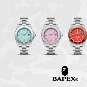 旖旎盛夏，惊艳时光 TYPE 1 BAPEX 腕表系列赋彩新生